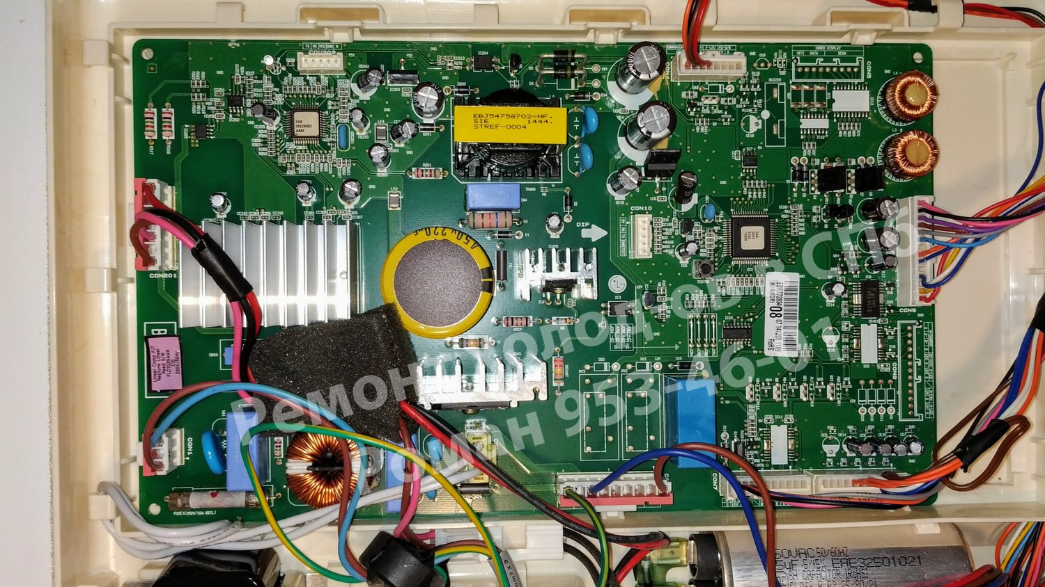 Блок управления. LG M 419 с линейным компрессором.